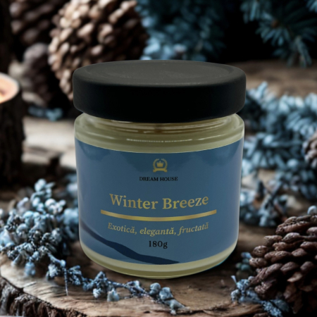 Lumânare parfumată din ceară de soia 100% naturală Winter Breeze [3]