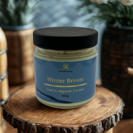 Lumânare parfumată din ceară de soia 100% naturală Winter Breeze [1]