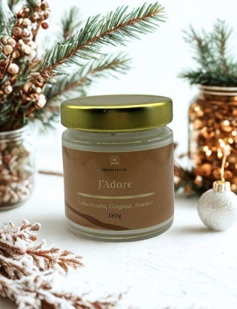 Lumanari Parfumate - Lumânare parfumată din ceară de soia 100% naturală J'Adore