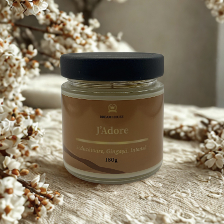 Lumânare parfumată din ceară de soia 100% naturală J'Adore [1]