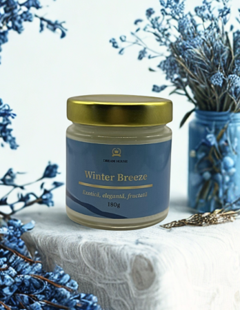 Lumanari Parfumate - Lumânare parfumată din ceară de soia 100% naturală Winter Breeze