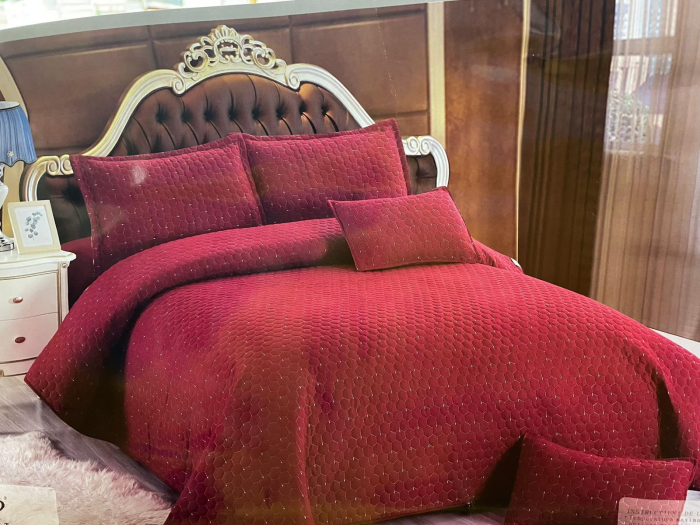 Cuvertura Premium Matlasata , 5 Piese, 100% BUMBAC [1]