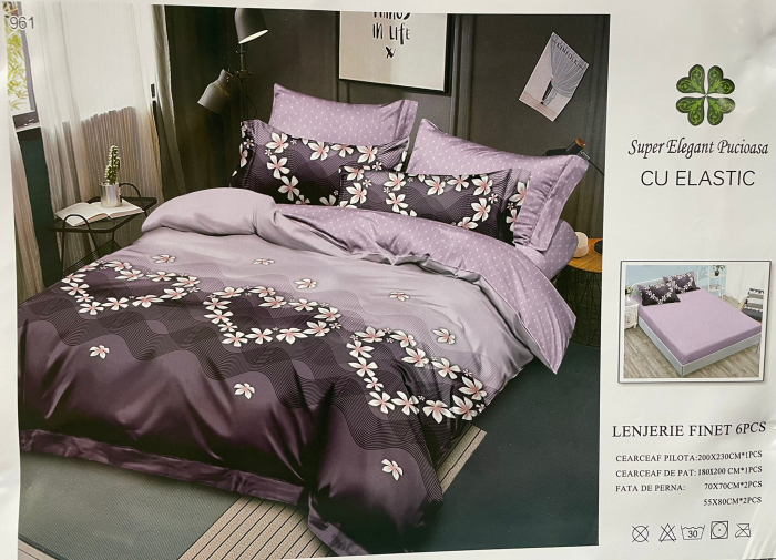 Lenjerie pat cu elastic [3]