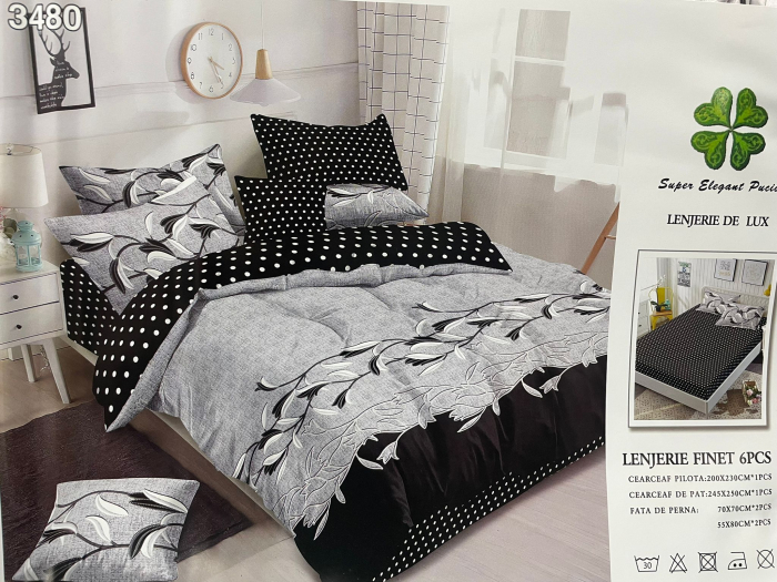 Lenjerie pat cu elastic [3]