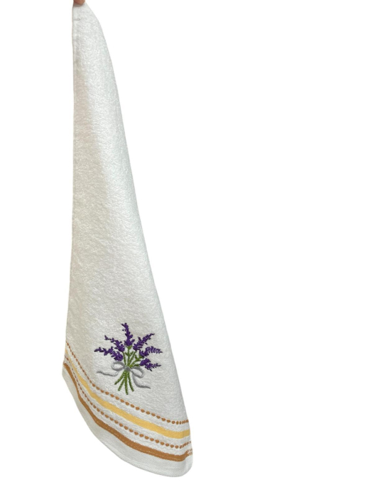 Prosoape brodate cu Lavanda , 25 x 50 cm [5]