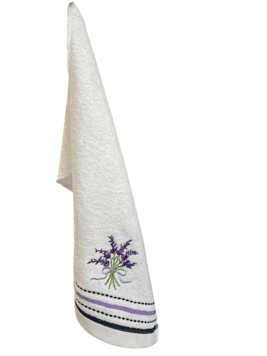 Prosoape brodate cu Lavanda , 25 x 50 cm [7]
