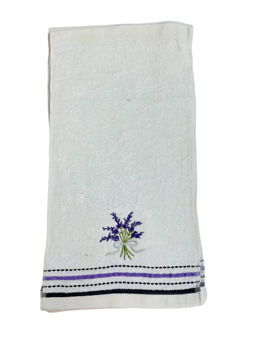 Prosoape brodate cu Lavanda , 25 x 50 cm [4]