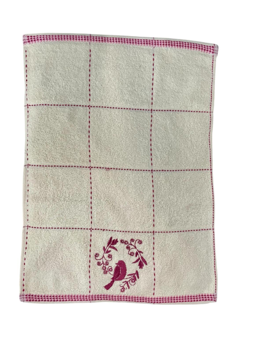 Set 10 Prosoape de Bucatarie din Bumbac 100 % - Broderie Aplicata, 33 x 44 cm [3]