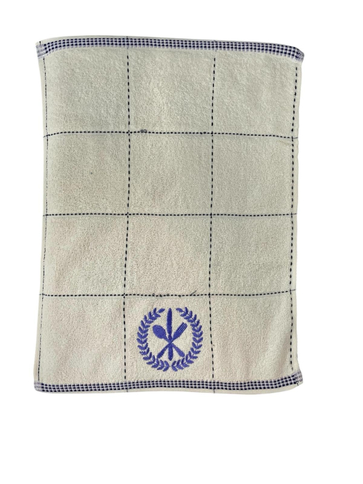 Set 10 Prosoape de Bucatarie din Bumbac 100 % - Broderie Aplicata, 33 x 44 cm [4]