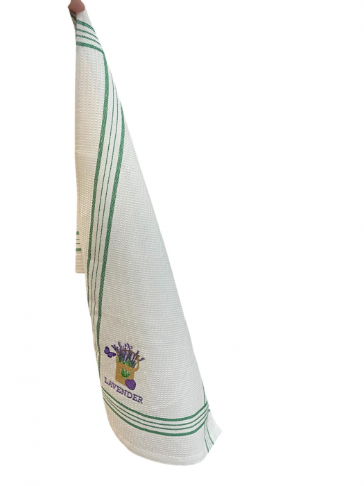 Setul 12 Prosoape bucatarie Bumbac 100 % model Brodat [2]