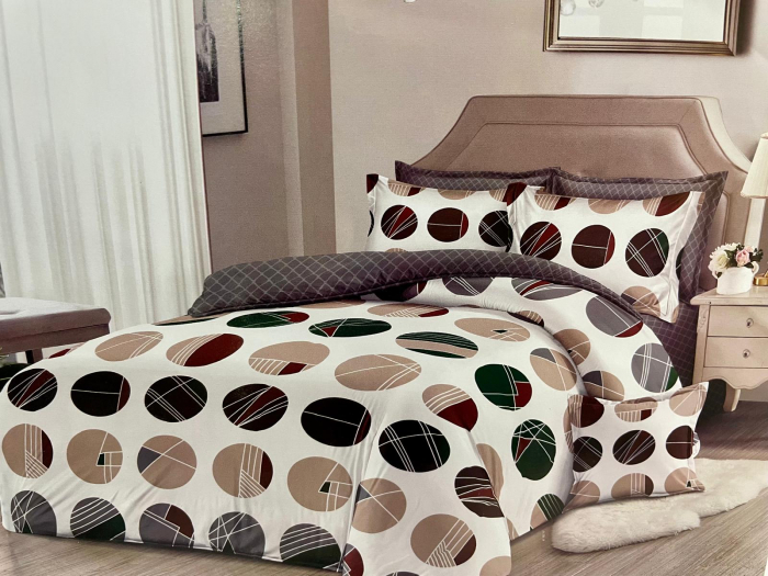 Lenjerie pat cu Elastic din finet 6 piese , Super Elegant Pucioasa [1]