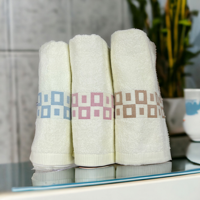 Set 6 prosoape Față 100% Bumbac [3]