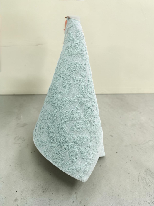 Set Prosoape Bumbac, 5 Bucati, 25 x 50 cm, Prosoape pentru Maini si Fata, Moi si Absorbante, Model Texturat, Culori Pastel, Uscare Rapida [2]