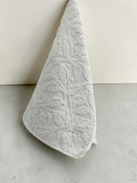 Set Prosoape Bumbac, 5 Bucati, 25 x 50 cm, Prosoape pentru Maini si Fata, Moi si Absorbante, Model Texturat, Culori Pastel, Uscare Rapida [4]