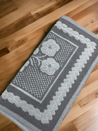 Covor 100% Bumbac 80x150cm Floare [1]