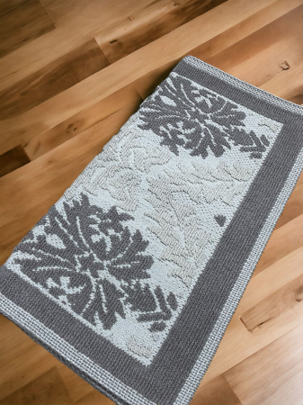 Covor 100% Bumbac 80x150cm Frunze [1]