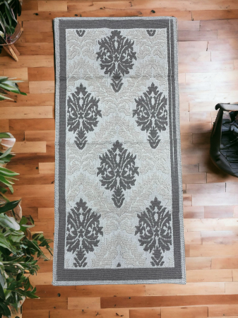 Covoare din bumbac - Covor 100% Bumbac 80x150cm Frunze
