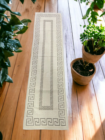Covoare din bumbac - Covor Bumbac 100% 80x300 cm Greek