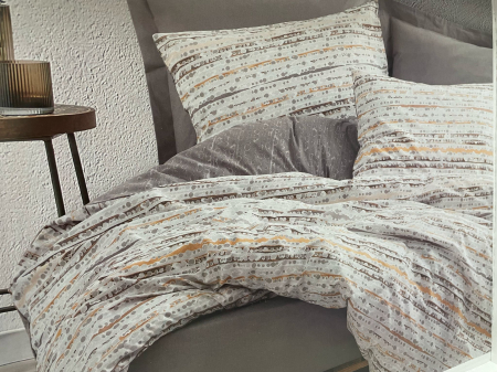 Lenjerie Coton Box Fleck Vizon