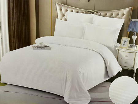 Lenjerie de pat Single din Damasc 100% Bumbac , Confort si Eleganta [1]