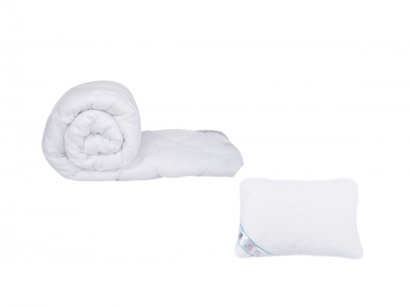 Set pilota cu perne - Pachet Student 1 Pilota SomnART HypoallergenicMed 150x200+ 1 perna HypoallergenicMed 50x70