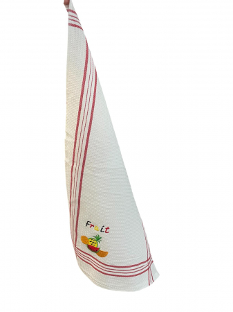 Setul 12 Prosoape bucatarie Bumbac 100 % model Brodat [3]