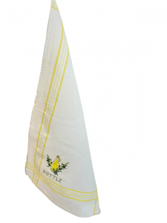 Setul 12 Prosoape bucatarie Bumbac 100 % model Brodat [2]