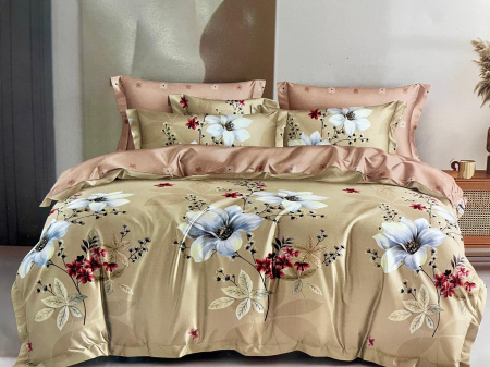 Lenjerii pat cu elastic - Lenjerie pat cu Elastic 6 Piese Super Elegant Pucioasa