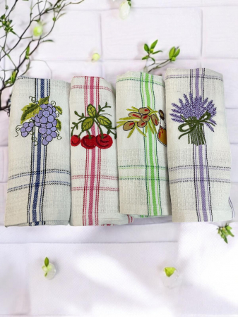 Prosoape pentru bucatarie - Set 12 Prosoape Bucatarie Bumbac 100 %