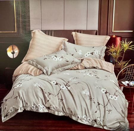 Lenjerii pat din finet - Lenjerie Finet 6 Piese East Comfort