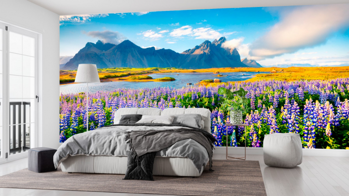 Fototapet fara imbinari Lavender Field [2]