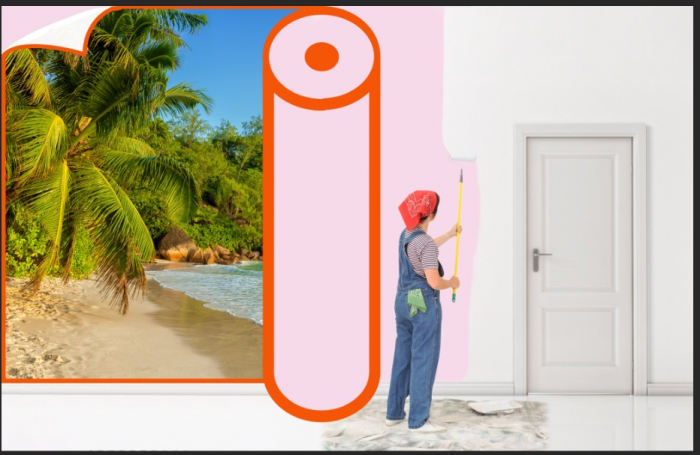 Fototapet fara imbinari Colorful Abstract Agate [3]