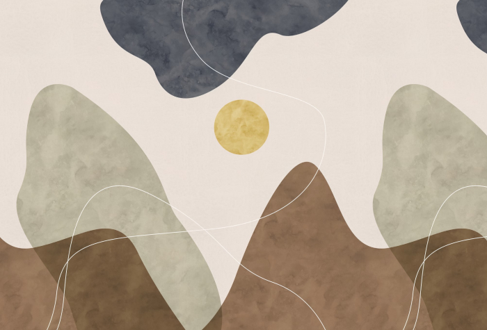 Fototapet fara imbinari Terrain Abstract [3]