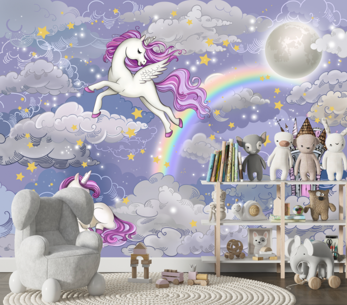 Tapet fara imbinari Magic Unicorn [2]