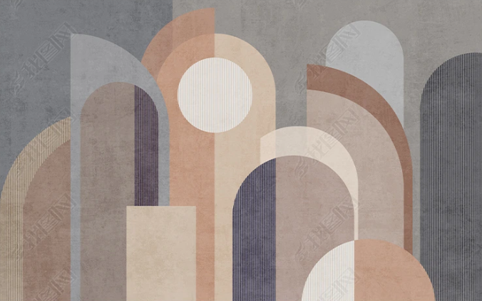 Fototapet fara imbinari Dream Modern Minimalist Morandi [2]