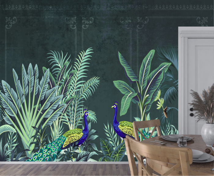 Fototapet fara imbinari Vintage Mural [2]