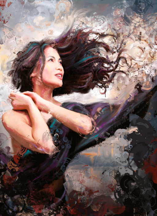 Tablou Joyful Girl [2]