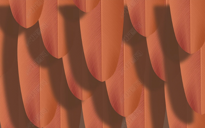 Fototapet fara imbinari Dream Feather Background [2]