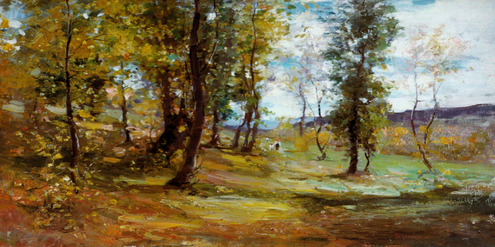 Tablou Canvas Nicolae Grigorescu - Luminiș [2]