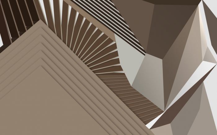 Fototapet fara imbinari Geometric World [3]