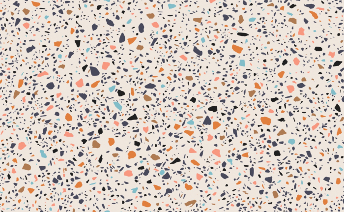 Fototapet fara imbinari Terrazzo Flooring [2]
