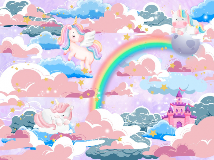 Fototapet fara imbinari Dream Unicorn [3]