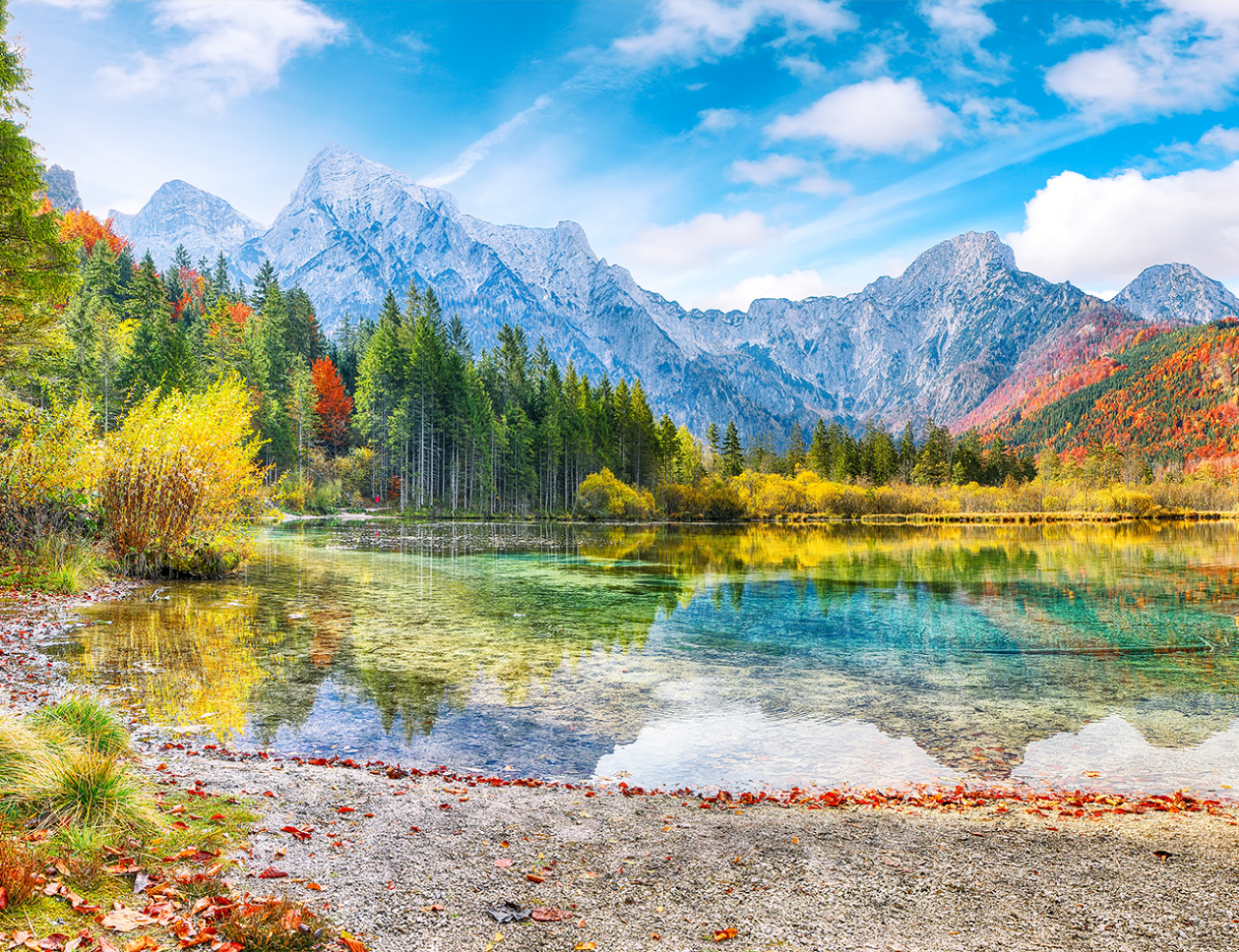 Autocolant Geam - Mountain Breeze [2]