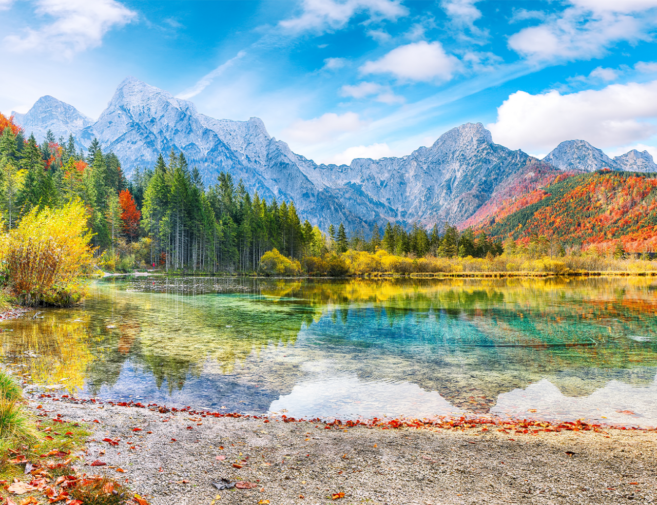Fototapet 3D Fara Imbinari Peisaj Montan Living & Dormitor [4]