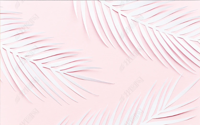 Fototapet fara imbinari Dream Tropical Palm Leaves [2]