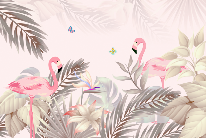 Fototapet fara imbinari Pentru Copii Dream Flamingo [2]