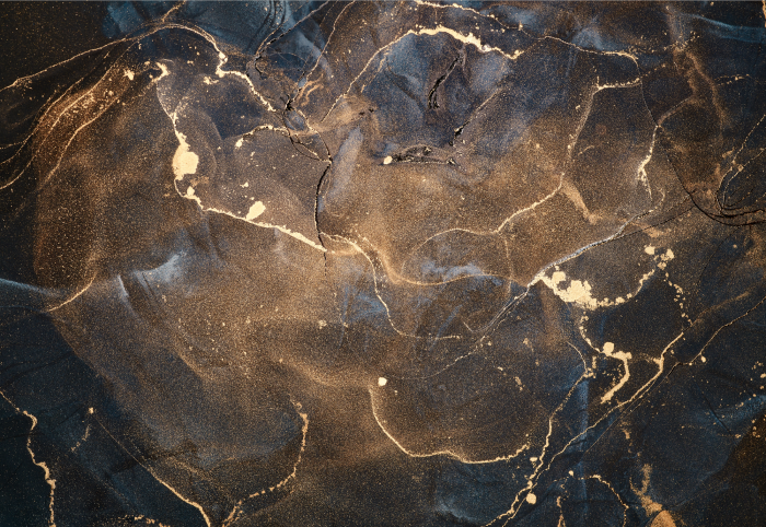 Fototapet fara imbinari Dream Black Galaxy Fluid Art [3]