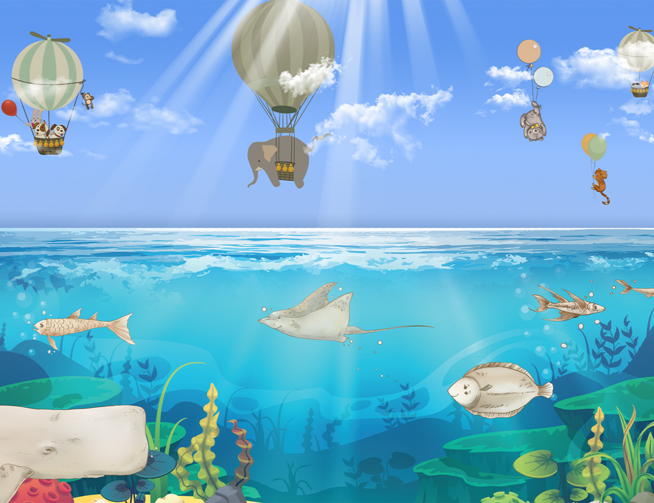 Fototapet Exclusive Art fara Imbinari  - Ocean Adventures [3]
