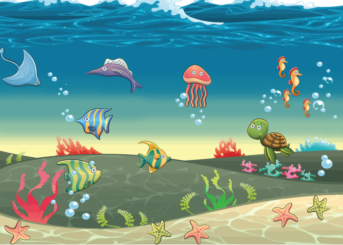Fototapet far imbinari Happy Ocean [2]