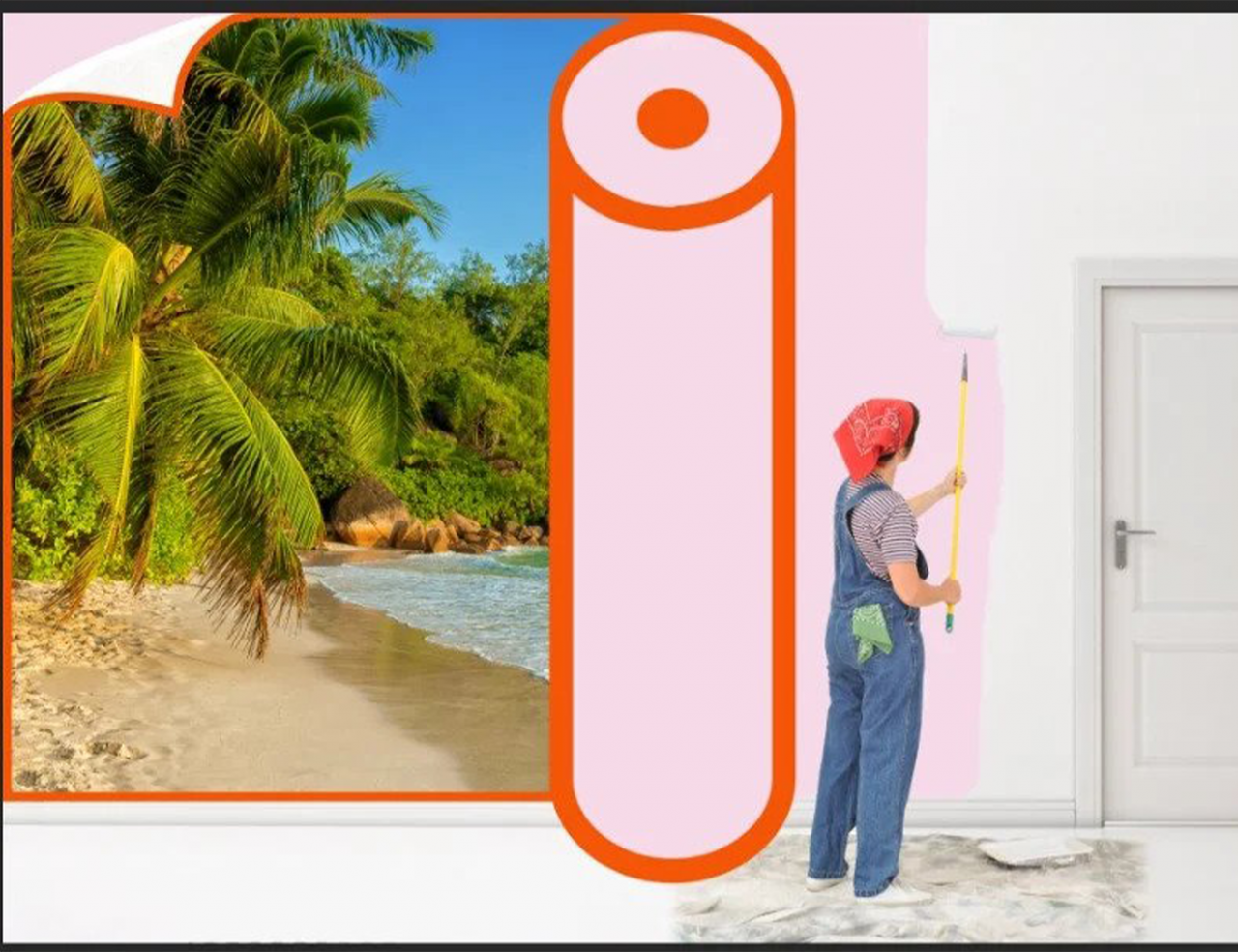 Fototapet Fara Imbinai 3D Pisaj Cascada Living & Dormitor [6]
